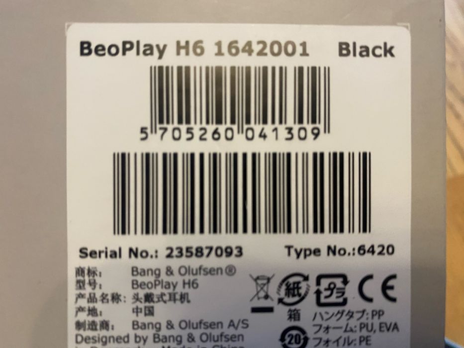 Słuchawki Bang & Olufsen BeoPlay H6