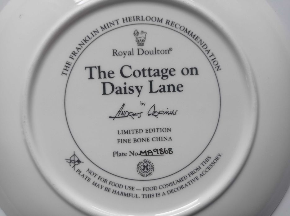 Talerz - The Cottage on Daisy Lane - Andres Dopinus -MA 9868