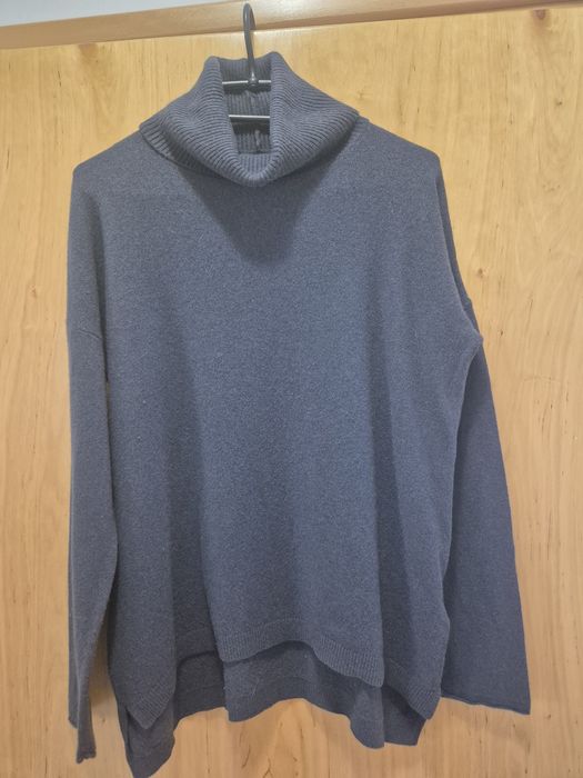 Cienki golf massimo dutti kaszmir wełna