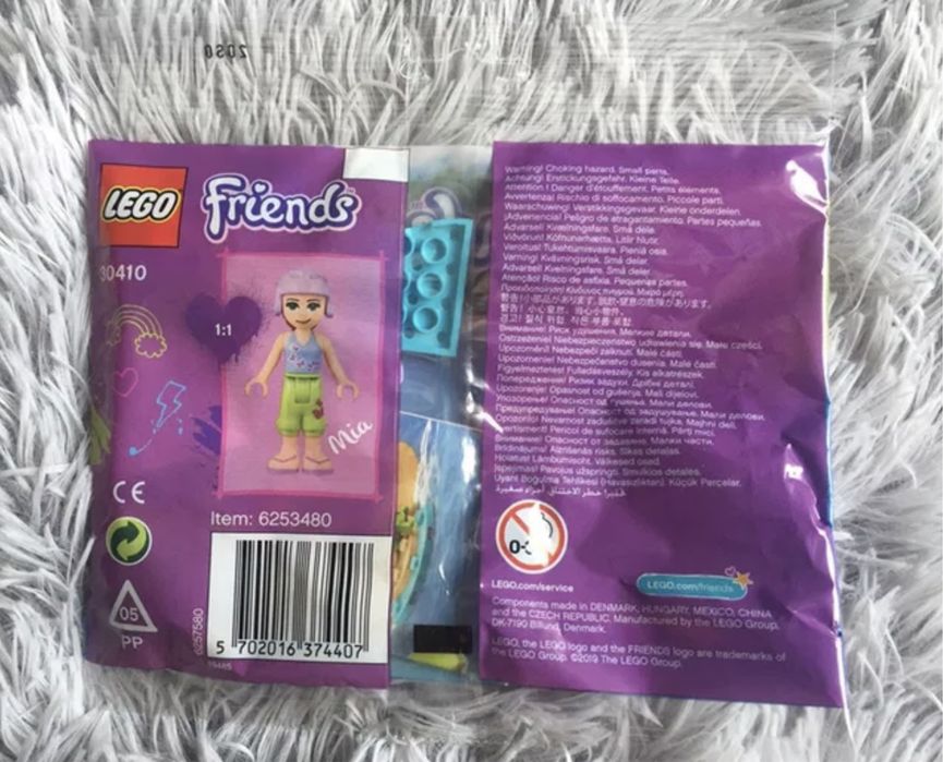 LEGO 30410 Friends Друзья Водные приключения Мии (полибег) мини набор