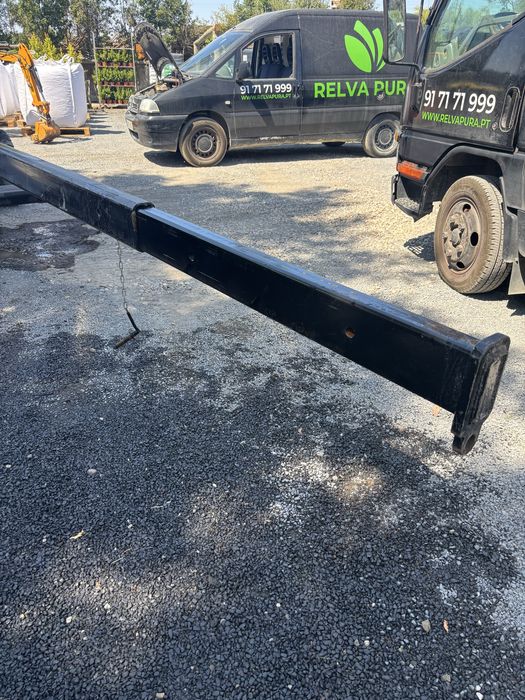 Jib para empilhador ou manitu 3 metros