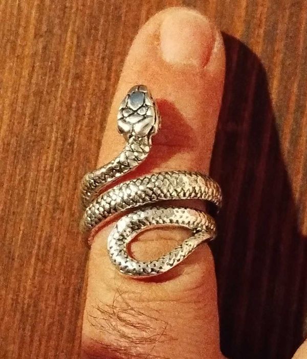 Anel Ajustável Todos Tamanhos Metal Cobra