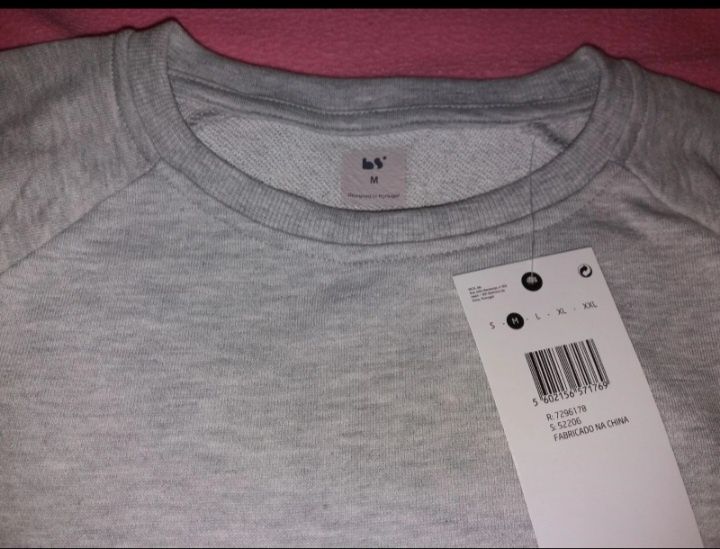 Sweat cinza tamanho M64173579805570121