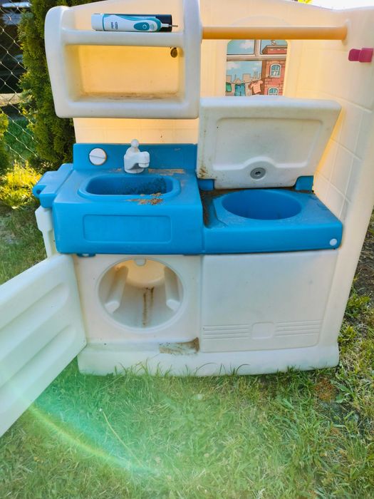 Zabawka ogrodowa, pralka