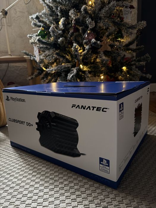 Base FANATEC DD+ 15nm PS5/PC NOVO CAIXA