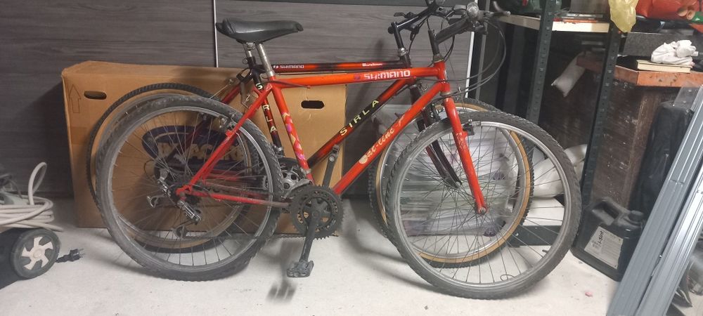 2 bicicletas shimano
