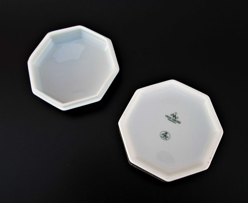 VISTA ALEGRE Antiga Caixa Regaleira em Porcelana coleção GRÉCIA