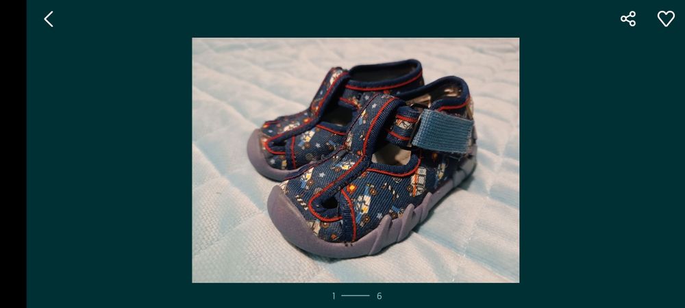 Kapcie Befado, polar w kropki