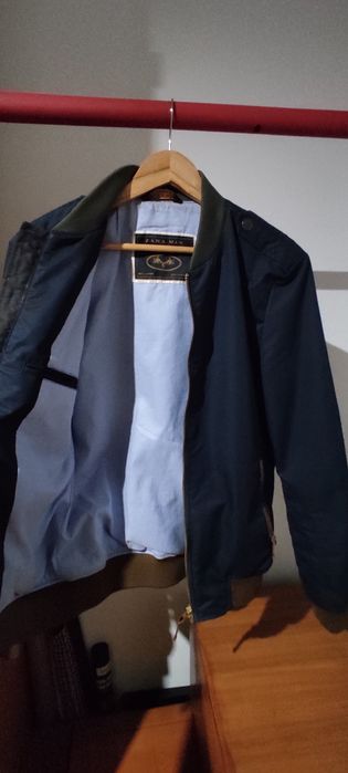 Casaco bomber Azul Zara
