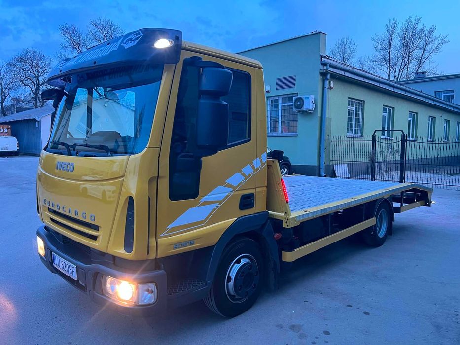 IVECO EUROCARGO Laweta 2008 | Ładowność 5020 kg | Nowe hamulce+szybki most + nowe opony