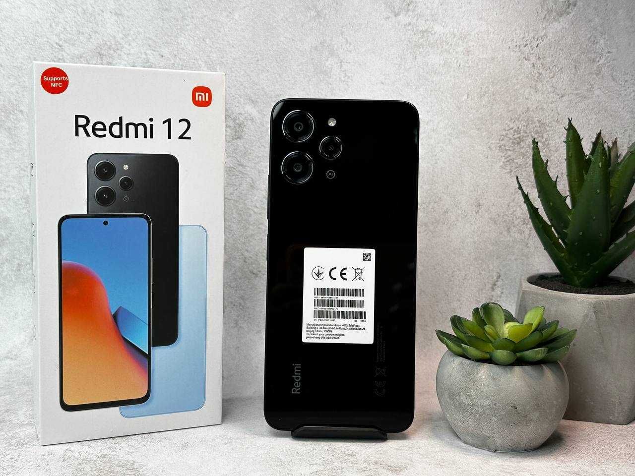 Телефон Xiaomi Redmi 12 8/256 Midnight Black Купити, Смартфон Ксіомі: 6 ...