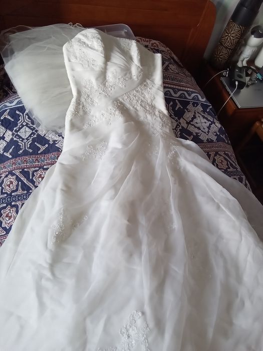 Vestido de noiva como novo