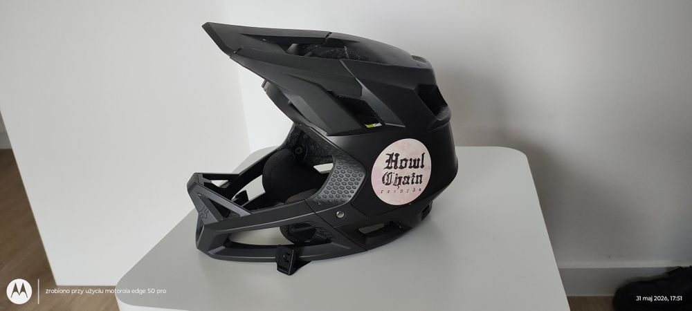 Kask mips Fox proframe L czarny MTB dh freeride enduro