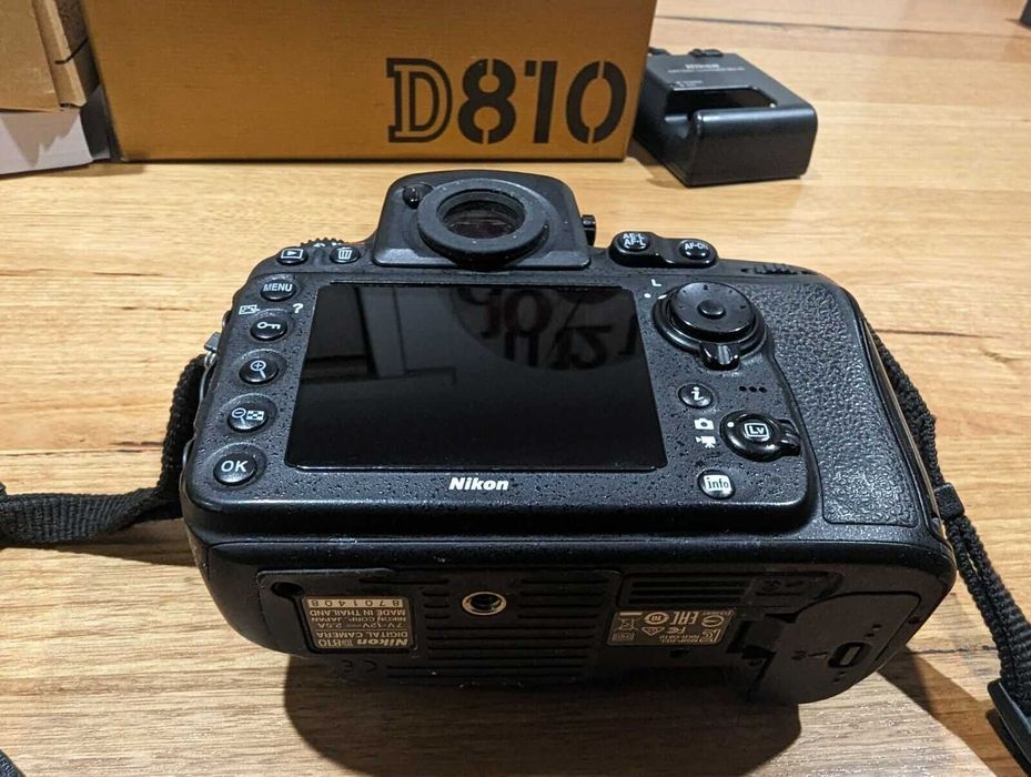 NIKON D810 96K przebieg