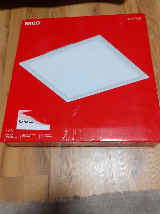 Briloner Simple Panel Led 45x45cm 22W