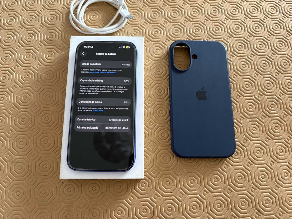 iPhone 16 Azul 128Gb EXCELENTE