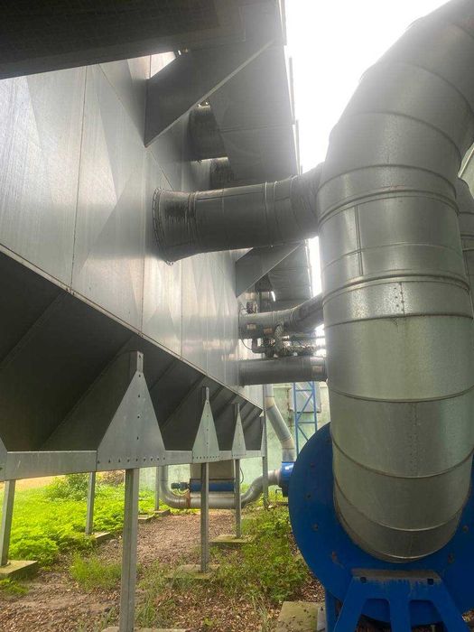 Linia odpylajaca i wentylatory  firmy JKF