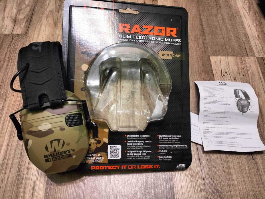 Захисні навушники Walker’s Razor Slim Multicam (MCC) (GWP-RSEM-MCC)