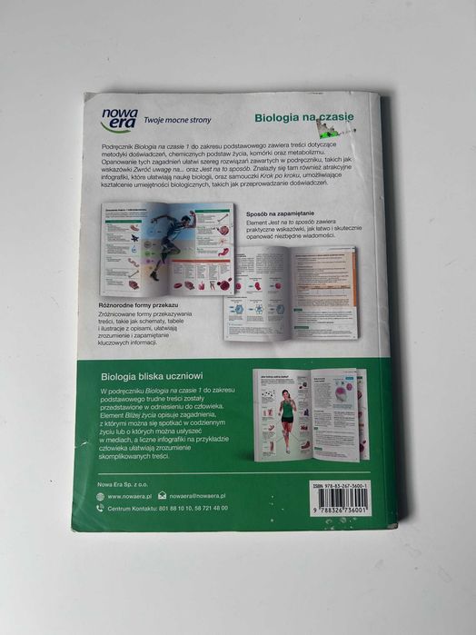 Biologia na czasie 1 (Nowa Era) — podręcznik do biologii