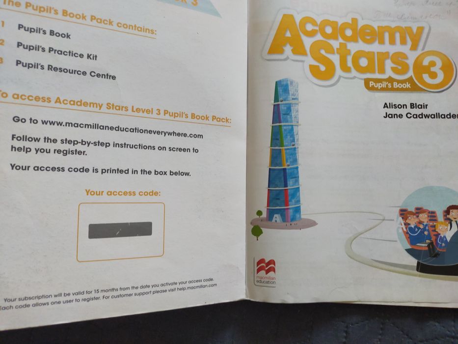 Підручник  Academy Stars 3(Pupil's book+Workbook )