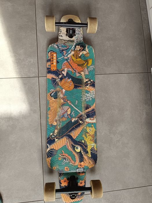 Deskorolka longboard oxelo