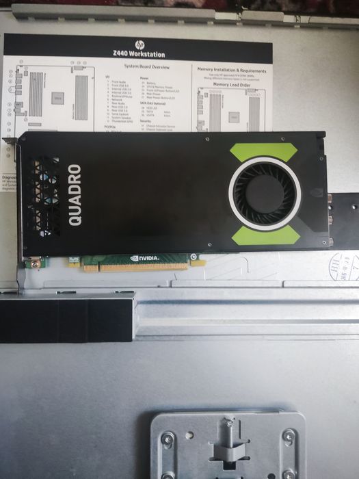 HP z440 E5 1660v3 8Gb Ram Quadro M4000