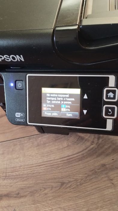 Urządzenie wielofunkcyjne drukarka atramentowa Epson.