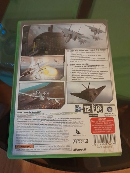 Over G Fighters.Stan idealny.X box 360