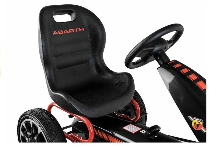 Gokart ABARTH Czarny Koła EVA/tylko wysyłka