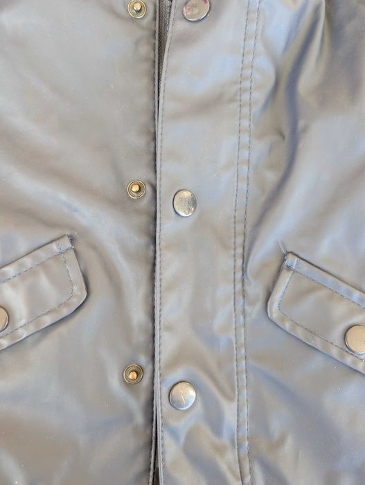 Kurtka przeciwdeszczowa z kapturem Babaluno rozmiar 80-86