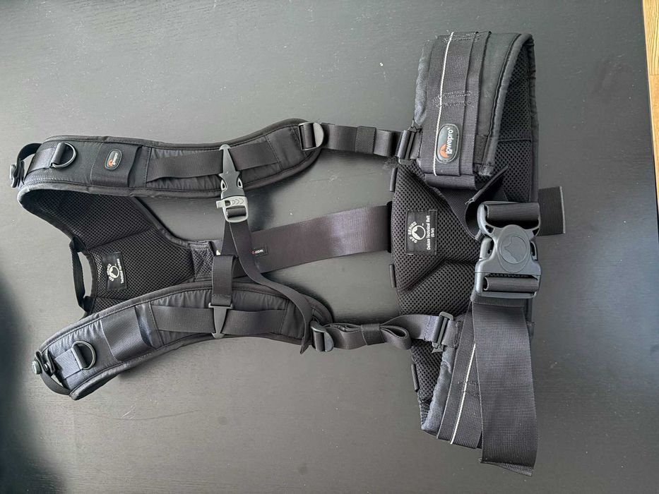 Kit Completo Lowepro S&F Street & Field – Harness + Belt + 5 Bolsas | Estado Excelente