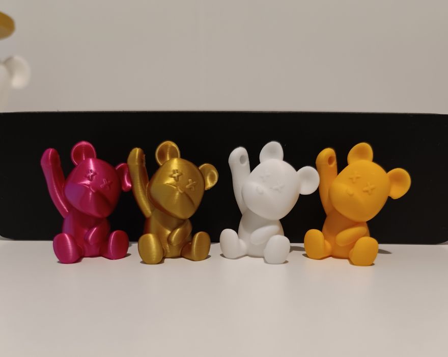 Porta chaves em impressão 3D de ursinho  .3€ casa um