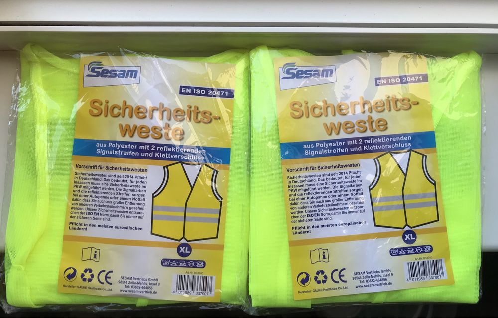 Светоотражающий жилет (2 шт)