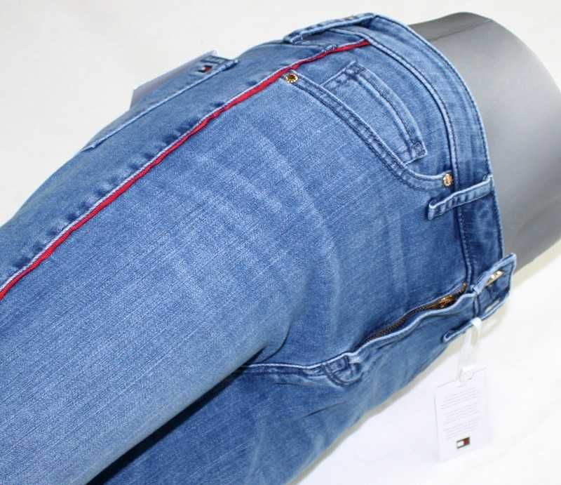 Jeansy Tommy Hilfiger Venice 7/8 Slim WW0WW28071 damskie nowe -W29/L32