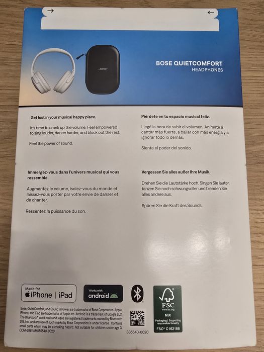 Bose quietcomfort NOVO SELADO