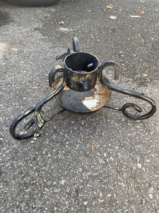 Stojak do choinki metalowy