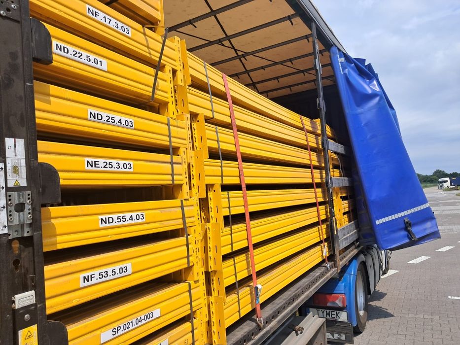 Regały magazynowe jungheinrich esmena  Trawersy 140cm  270cm  360cm