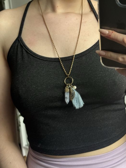 Naszyjnik z kryształem