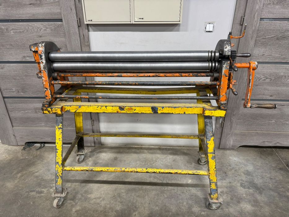 Ręczna walcarka do blachy 1000 mm | Solidna, sprawna