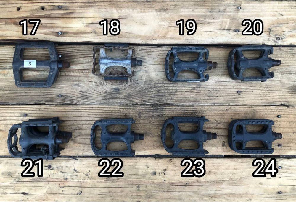 Педали для ВЕЛО, контакты, обычные, б/у и Новые! Распродажа!