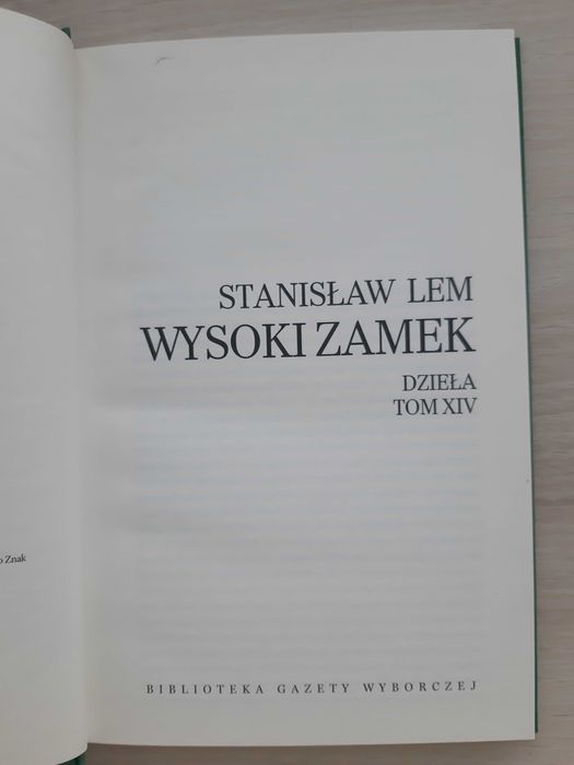 Wysoki zamek – Stanisław Lem