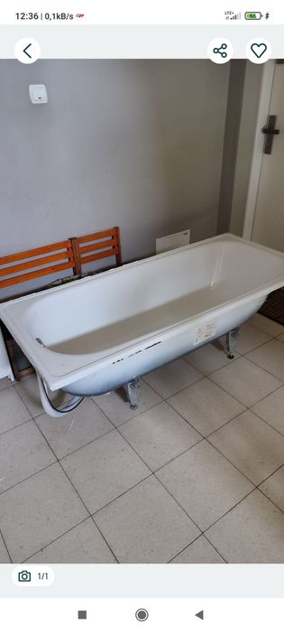 Wanna 160x70 metalowa