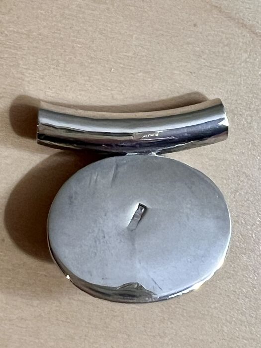 Pendente em prata e pedra onix