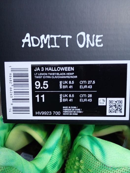 Nike JA 3 Halloween rozm.43