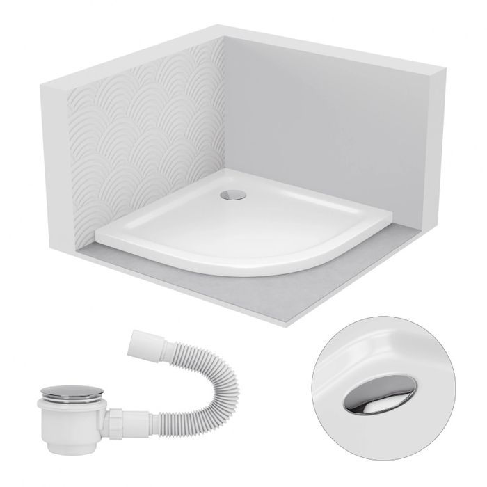 Sprzedam Brodzik półokrągły 90