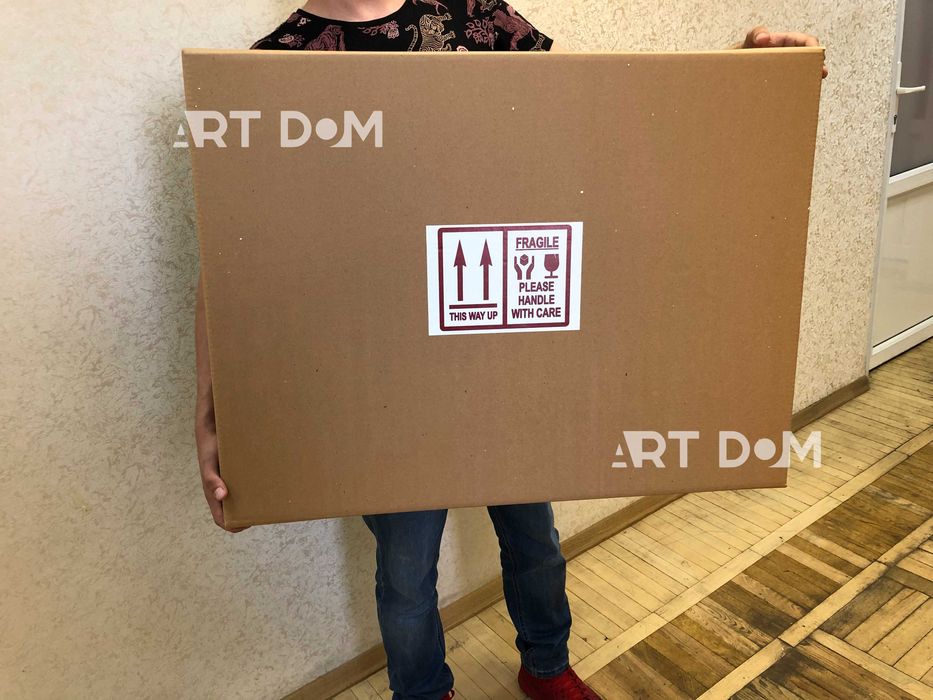 Коробки під розмір картини, для перевезення, доставки поштою
