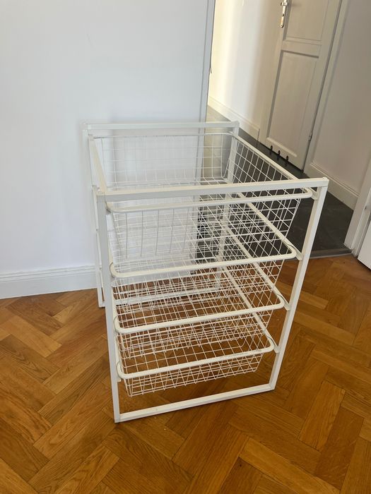 półka do przechowywania Ikea Jonaxel (kosz z szufladami)