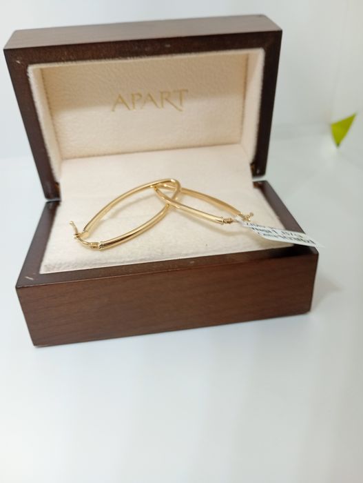 NOWE ZŁOTE kolczyki 14k pr.585 Komis Madej Sc