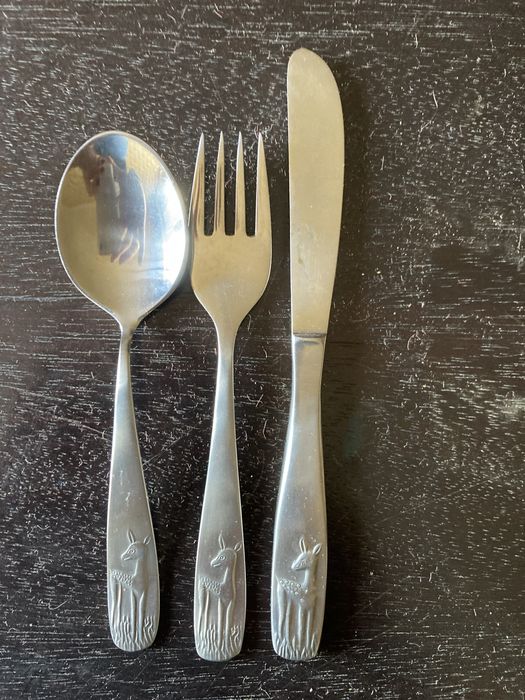 Conjunto de refeição de crianca