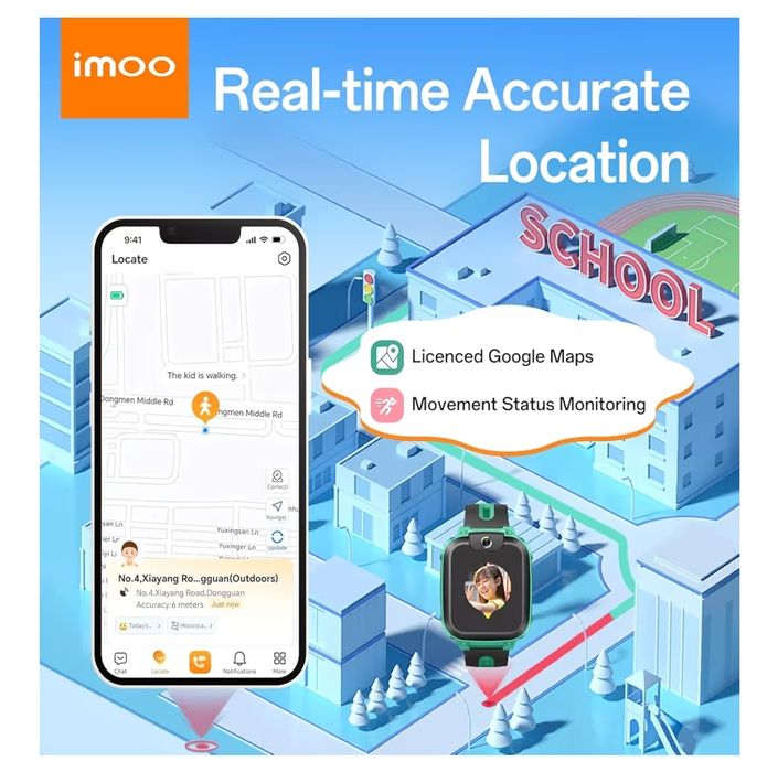Imoo Z1 Relógio Inteligente para criança